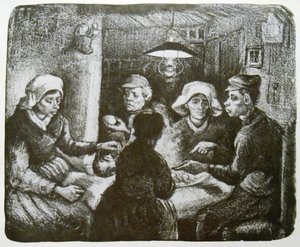De aardappeleters door Vincent van Gogh
